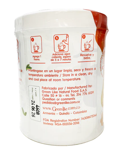 TÉ SLIM TEA DIA LATA x 30 (Infusiones) - Imagen 2